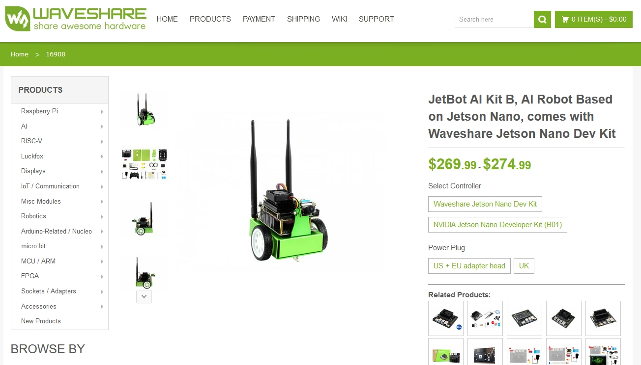 JetBot Product Information